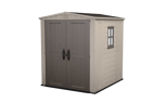 Factor 6x6 Storage Shed - Brown